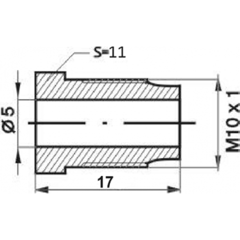 Brake line fitting WP 5100105 - Image 2