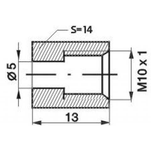 Brake line fitting WP 5100106 - Image 2