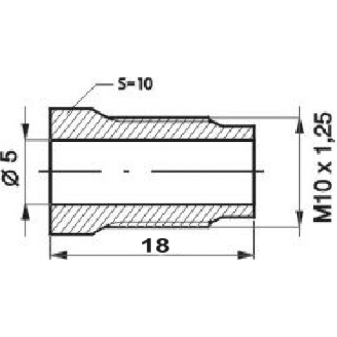 Brake line fitting WP 5100112 - Image 2