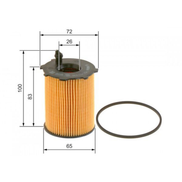 Oil Filter BOSCH 1 457 429 238 - Image 4