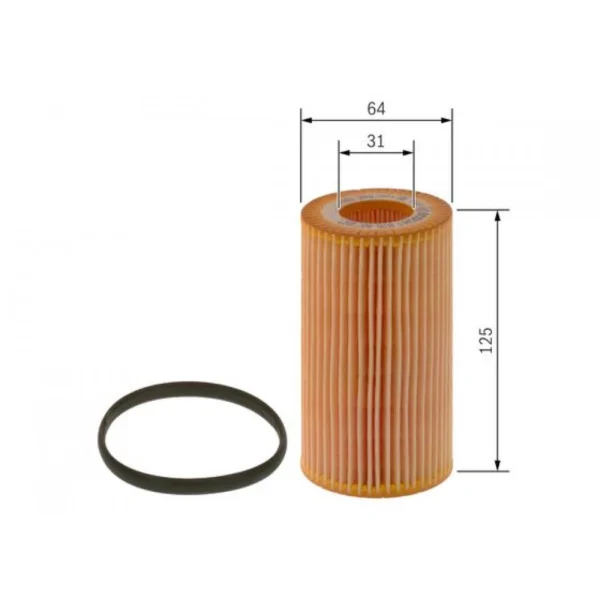 Oil Filter BOSCH F 026 407 097 - Image 4